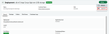 Log me in option from the Actions button in the deployment page