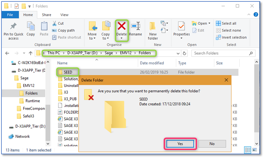 Step 3 – File system cleanup