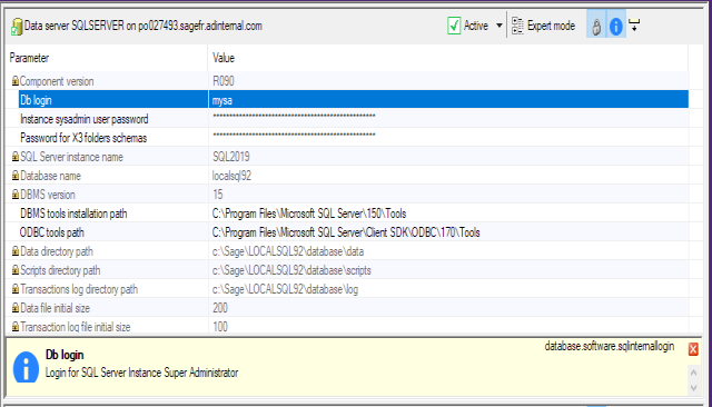 Configure Database