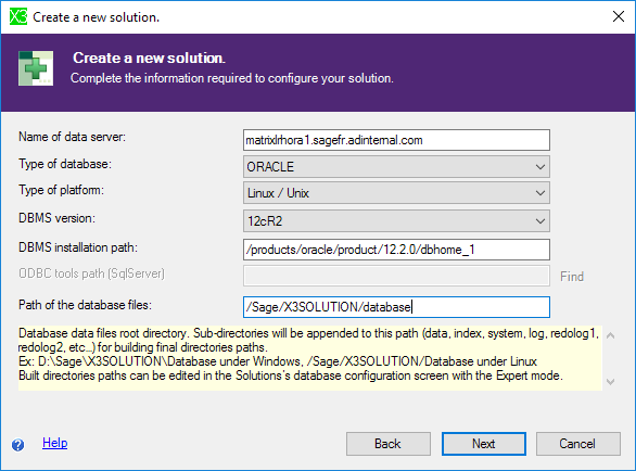 Manual configuration