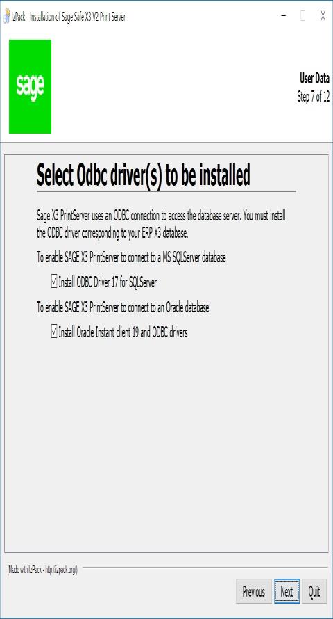 Installing ODBC driver