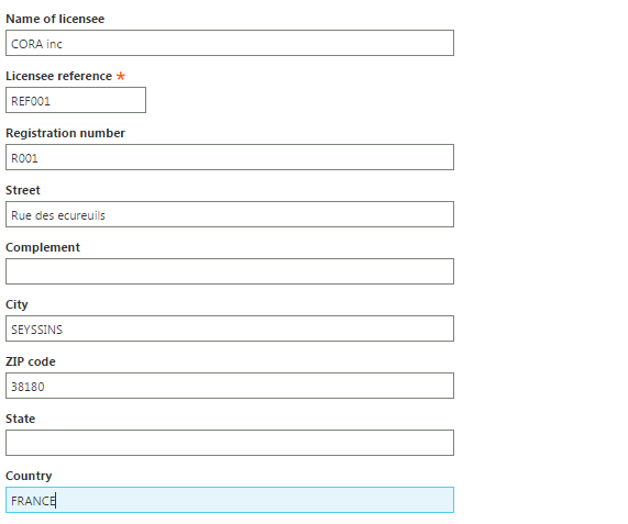 Guide License File License files